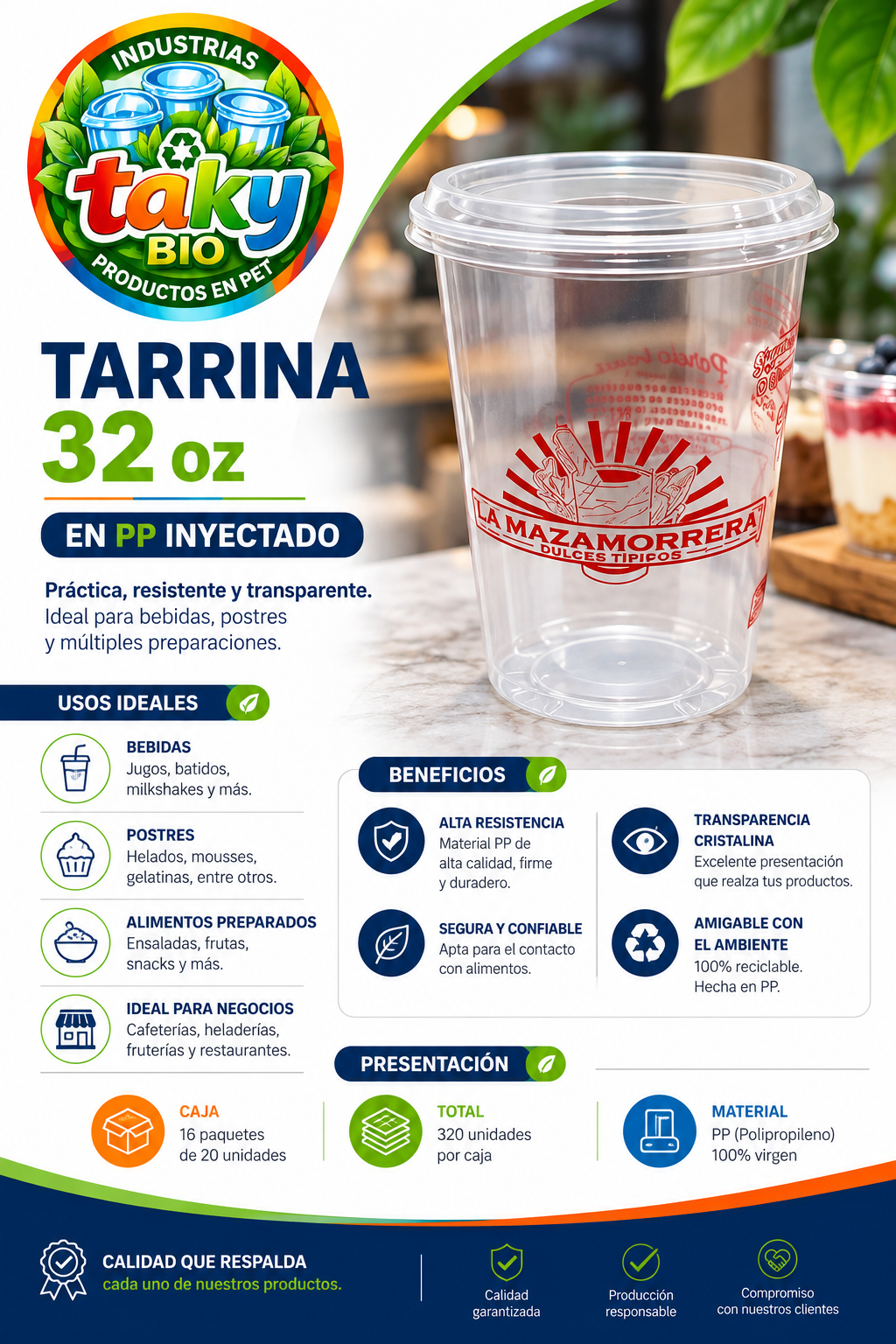 Tarrina 32 Oz A