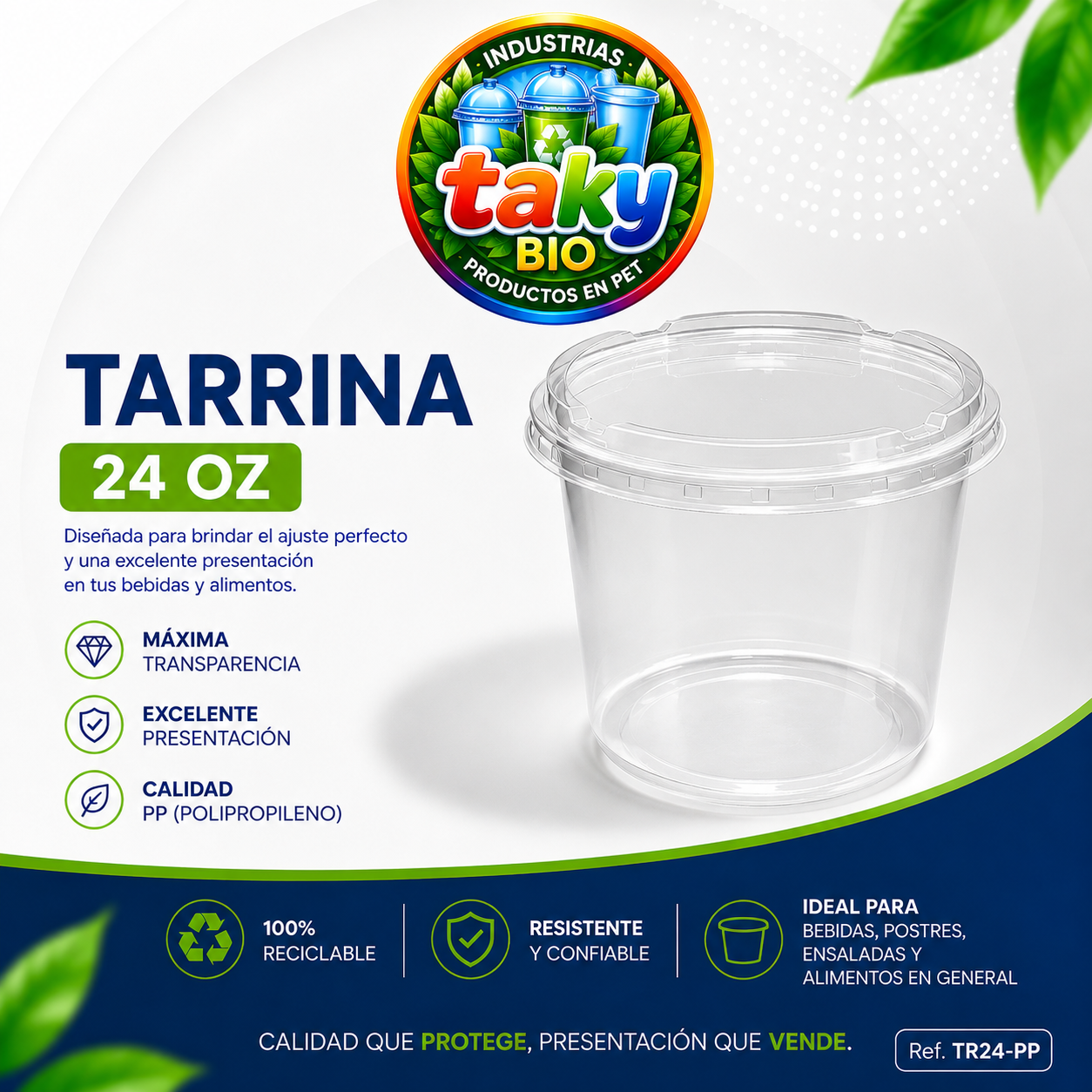 Tarrina 24 Oz