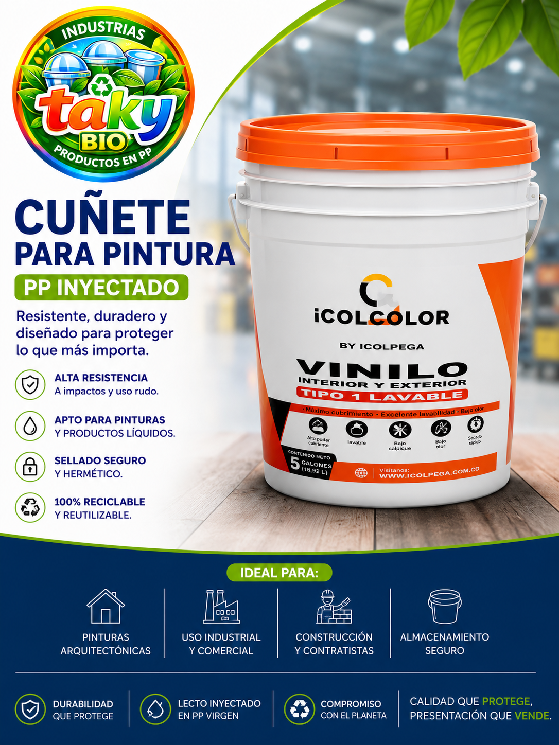 Cuñete 4.5Gl